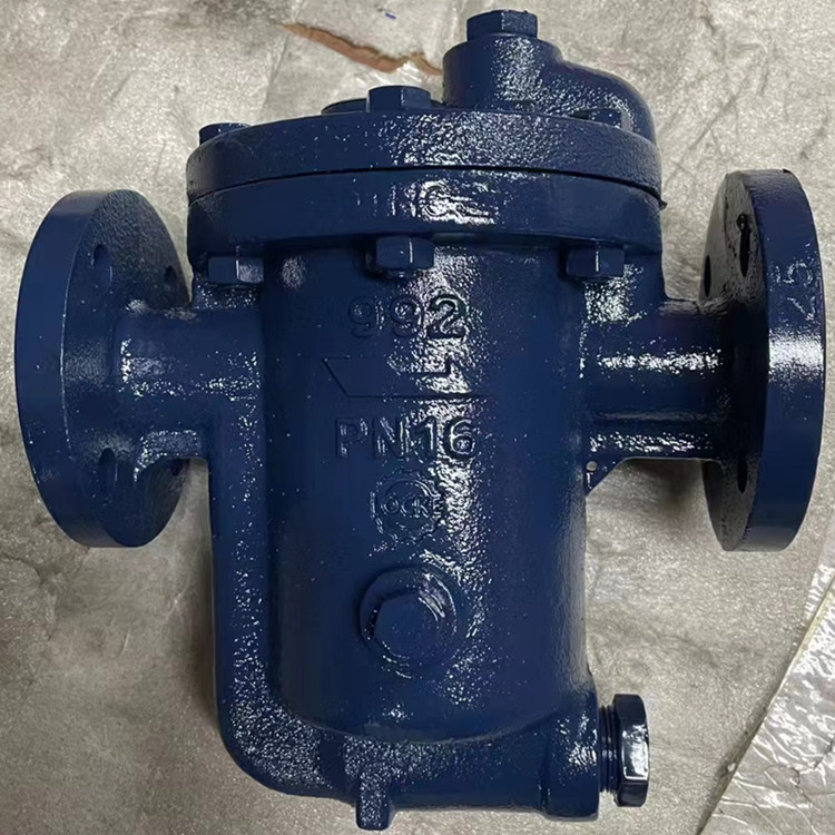 进口倒吊桶式疏水阀工作原理图(图2)